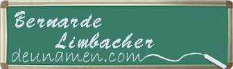Bernarde Limbacher Visitenkarte